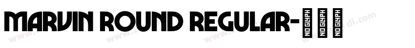 marvin round regular字体转换